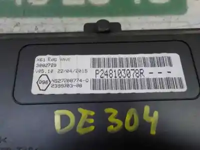 Peça sobressalente para automóvel em segunda mão quadrante por renault kangoo 1.5 dci diesel fap referências oem iam   