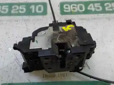 Peça sobressalente para automóvel em segunda mão fechadura da porta dianteira direita por renault kangoo 1.5 dci diesel fap referências oem iam 