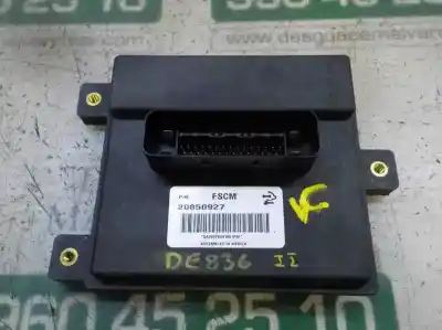 Peça sobressalente para automóvel em segunda mão módulo eletrônico por opel insignia berlina sport 4x4 referências oem iam 20850927