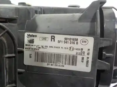 İkinci el araba yedek parçası sag far için seat leon (5f1) 1.6 tdi oem iam referansları 5f1941016b  