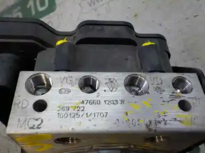 Second-hand car spare part abs for dacia sandero ii 1.2 oem iam references 476609404r  476601203r
