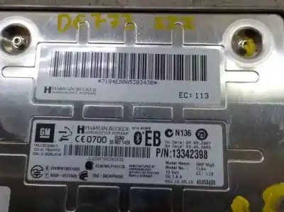 Автозапчастина б/у електронний модуль для opel astra j lim. cosmo посилання на oem iam 13342398  13342398