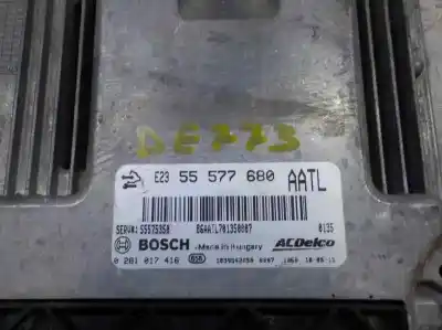 Автозапчасти б/у блок управления двигателем за opel astra j lim. cosmo ссылки oem iam 55575350 0281017416 55577680
