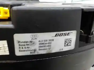 Автозапчасти б/у электронный модуль за audi q7 (4l) v6 3.0 tdi (176kw) clean diesel ambiente ссылки oem iam 4l0035382b 289634002 4l0035382b