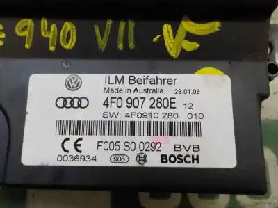 Автозапчасти б/у электронный модуль за audi q7 (4l) v6 3.0 tdi (176kw) clean diesel ambiente ссылки oem iam 4f0907280b f005s00292 4f0907280e