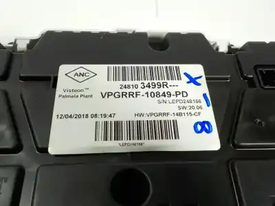 Автозапчасти б/у приборная доска за renault captur i (j5_, h5_) 1.2 tce 120 ссылки oem iam 248103499r  248103499r