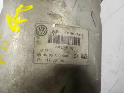 Автозапчасти б/у правый задний амортизатор за volkswagen touareg (7la, 7l6, 7l7) 3.0 v6 tdi ссылки oem iam 7l6616020d  7l6512022e