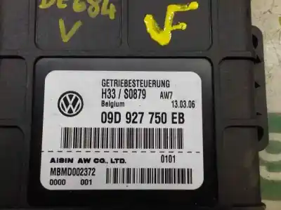 Автозапчастина б/у блок управління акпп для volkswagen touareg (7la, 7l6, 7l7) 3.0 v6 tdi посилання на oem iam 09d927750eb  09d927750eb