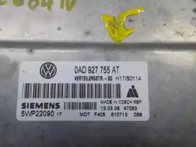 Автозапчастина б/у блок управління акпп для volkswagen touareg (7la, 7l6, 7l7) 3.0 v6 tdi посилання на oem iam 0ad927755bg 5wp22090 0ad927755at