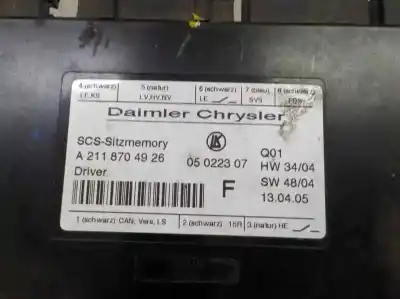 Second-hand car spare part electronic module for bmw mini clubman (r55) 1.6 16v cat oem iam references  05022307 a2118704926