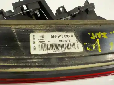 Автозапчасти б/у внутренний левый задний фонарь за seat leon (5f1) 1.4 tgi ссылки oem iam 5f0945093d  5f0945093d