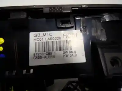 Автозапчасти б/у отопление / кондиционирование воздуха за hyundai i20 ii (gb, ib) 1.2 ссылки oem iam 97250c8011sdh  97250c8011