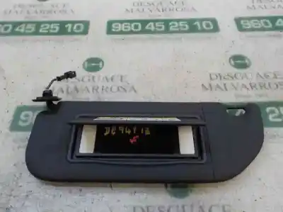 Second-hand car spare part LEFT SUNSHADE for CITROEN DS3  OEM IAM references 16121828ZD  