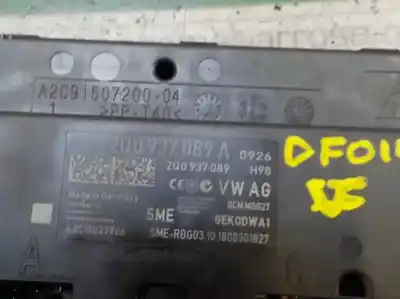 Second-hand car spare part electronic module for skoda fabia 1.0 mpi oem iam references 2q0937089a  2q0937089a