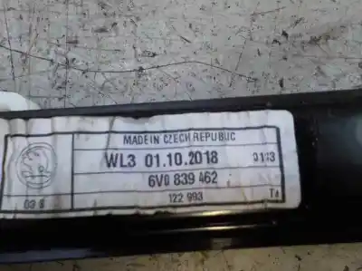 Автозапчастина б/у регулятор скла заднього правого для skoda fabia 1.0 mpi посилання на oem iam 6v0839462  6v0839462