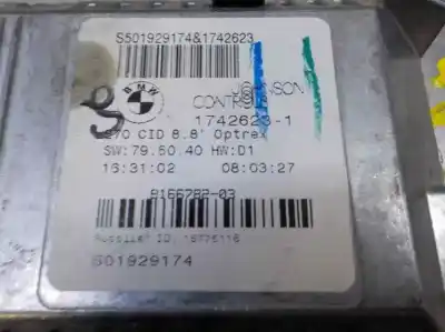 Автозапчастина б/у багатофункційний дисплей для bmw x5 (e70) 3.0 turbodiesel cat посилання на oem iam 65509194064 501929174 501929174