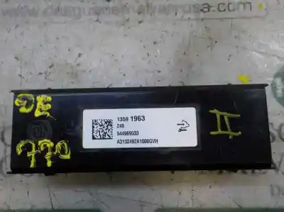 Peça sobressalente para automóvel em segunda mão módulo eletrônico por opel insignia berlina cosmo referências oem iam 