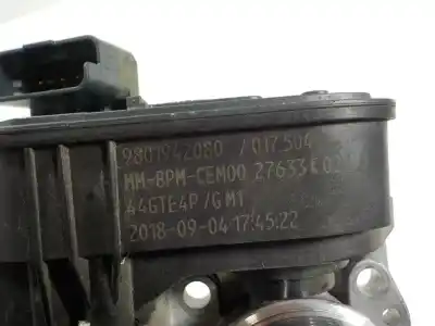 Автозапчасти б/у бабочка коробка за citroen c3 picasso 1.2 12v e-thp ссылки oem iam 9801942080  9801942080