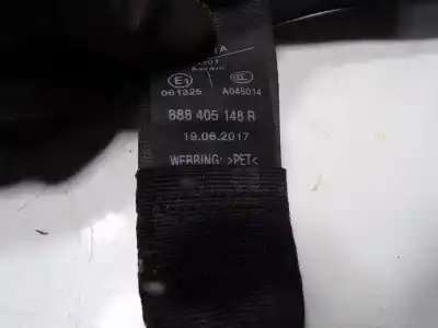 Автозапчастина б/у задній лівий ремін безпеки для renault captur i (j5_, h5_) 1.5 dci 90 посилання на oem iam 888405148r 061325 888405148r