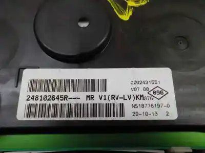 Peça sobressalente para automóvel em segunda mão quadrante por dacia sandero stepway referências oem iam 248102055r ns187761970 248102645r