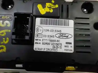 Second-hand car spare part multifunction display for ford fiesta (ccn) 1.0 ecoboost cat oem iam references   