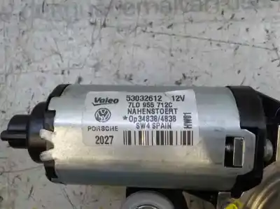 Second-hand car spare part rear windshield wiper motor for volkswagen touareg (7la, 7l6, 7l7) 3.0 v6 tdi oem iam references 7l0955712c 53032612 7l0955712c