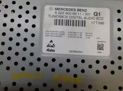 Автозапчастина б/у електронний модуль для mercedes-benz clase c (w205) lim. c 250 cdi 4matic bluetec (205.009) посилання на oem iam a2229001408  a2229008911