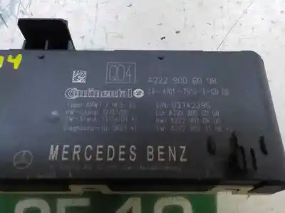 Автозапчастина б/у електронний модуль для mercedes-benz clase c (w205) lim. c 250 cdi 4matic bluetec (205.009) посилання на oem iam a2229006008 2841017510300 a2229006008