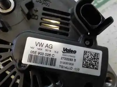Pezzo di ricambio per auto di seconda mano alternatore per volkswagen polo 1.0 tsi riferimenti oem iam 05e903026c  05e903026c