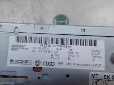 Автозапчасти б/у gps-навигационная система за audi a5 coupe (8t) 3.0 tdi quattro ссылки oem iam 4e0910888px  4e0919887m