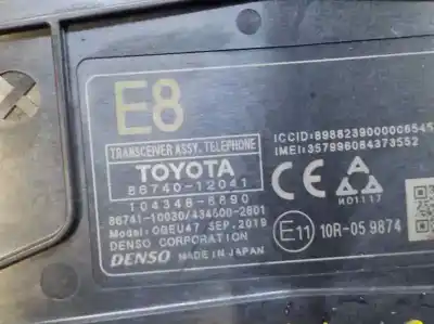 Second-hand car spare part electronic module for toyota corolla wagon 2.0 16v hybrid oem iam references 8674012041 4348800260 8674012041