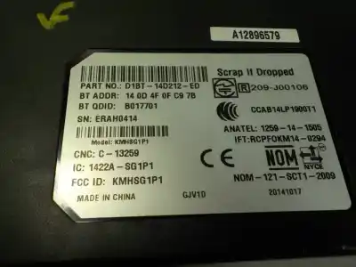 Second-hand car spare part electronic module for ford grand c-max 1.0 ecoboost cat oem iam references 2117587  d1bt14d212ed