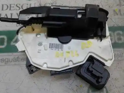 Автозапчастина б/у замок передній праві двері для seat leon (5f1) 1.6 tdi посилання на oem iam 5k1837016e  5k1837016j