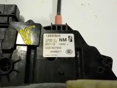 Автозапчастина б/у замок заднього правого дверя для opel corsa d (s07) 1.4 (l08 l68) посилання на oem iam 13431845 0325407955 13431845