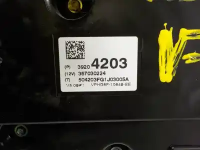 Автозапчастина б/у панель інструментів для opel corsa d (s07) 1.4 (l08 l68) посилання на oem iam 39140084  39204203