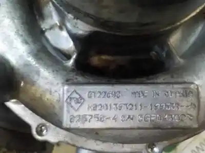 Peça sobressalente para automóvel em segunda mão turbocompresor por nissan nv 400 2.3 dci diesel cat referências oem iam   