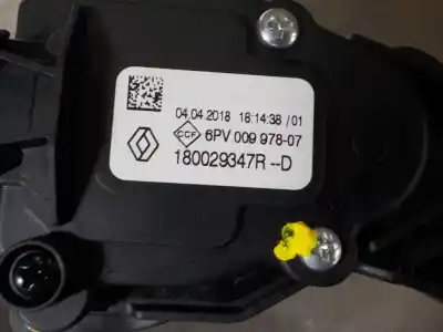 Автозапчасти б/у педальный потенциометр за renault captur i (j5_, h5_) 1.2 tce 120 ссылки oem iam 180029347r 6pv00997807 180029347r
