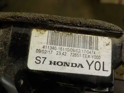 Автозапчасти б/у замок задней левой двери за honda civic lim.5 (fk) 1.0 vtec cat ссылки oem iam 72650texy01 16121709d 72651texy000