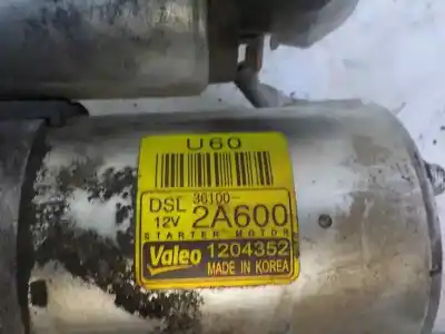 Peça sobressalente para automóvel em segunda mão motor de arranque por kia rio 1.1 crdi cat referências oem iam   