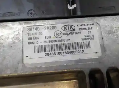 Second-hand car spare part ecu engine control for kia rio 1.1 crdi cat oem iam references 391402a200  