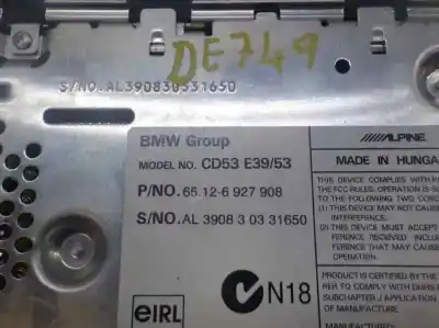 Автозапчастина б/у аудіо система / радіо cd для bmw x5 (e53) 3.0d посилання на oem iam 65126919069  65126927908