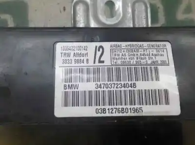 Автозапчасти б/у правая боковая подушка безопасности за bmw x5 (e53) 3.0d ссылки oem iam 72127037234  34703723404b