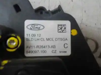 Автозапчастина б/у замок дверей заднього лівого для ford b-max 1.0 ecoboost cat посилання на oem iam 1846625  av11r26413ab