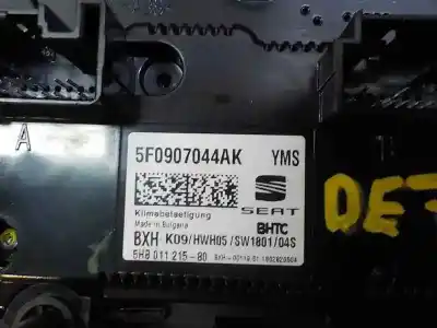 Автозапчасти б/у климат-контроль за seat leon (5f1) reference ссылки oem iam 5f0907044akyms  5f0907044ak