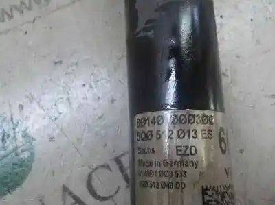 Second-hand car spare part right rear shock absorber for seat leon (5f1) reference oem iam references 5q0513049dd  5q0140000300