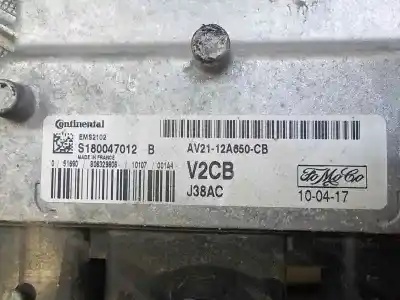 Автозапчасти б/у блок управления двигателем за ford fiesta vi (cb1, ccn) 1.25 ссылки oem iam   