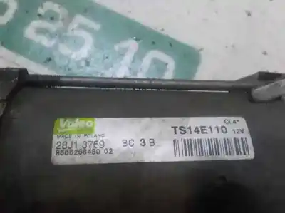 Peça sobressalente para automóvel em segunda mão motor de arranque por peugeot partner kombi 1.6 16v hdi fap referências oem iam   