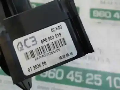 Pièce détachée automobile d'occasion commande d'essuie glace pour audi a3 sportback (8p) 1.9 tdi références oem iam 8p0953519d9b9 01203600 8p0953519