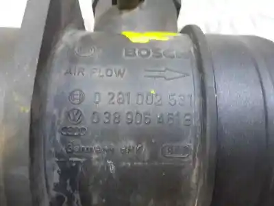Piesă de schimb auto la mâna a doua debitmetru pentru audi a3 sportback (8p) 1.9 tdi referințe oem iam 038906461b 0281002531 038906461b