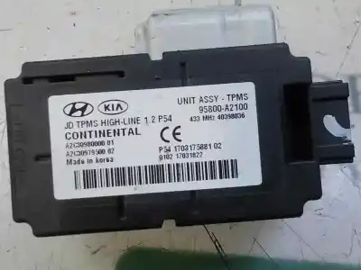 Recambio de automóvil de segunda mano de modulo electronico para kia cee´d business referencias oem iam 95800a2100 a2c3098000001 95809a2100